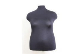 манекен женский р60 (120-103,6-128) твёрдый цв чёрный ост купить по цене 5250 руб - в интернет-магазине Веллтекс | 