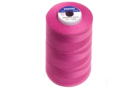 нитки швейные 100% pe 40/2 цв s-524 розовый темный (боб 5000ярдов) veritas купить по 119 - в интернет - магазине Веллтекс | .