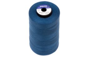 нитки швейные 100% pe 40/2 цв s-103 синий темный (боб 5000ярдов) veritas купить по 119 - в интернет - магазине Веллтекс | .