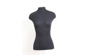манекен женский р42 (84-63-92) твёрдый цв чёрный ост купить по цене 4650 руб - в интернет-магазине Веллтекс | 