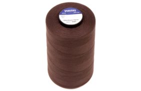 нитки швейные 100% pe 40/2 цв s-141 коричневый темный (боб 5000ярдов) veritas купить по 119 - в интернет - магазине Веллтекс | .