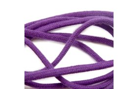 шнур для одежды круглый с сердечником, 6мм, 100хб, цв фиолетовый/134 (катушка 50м) bombacio купить по 13.5 - в интернет - магазине Веллтекс | .