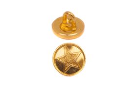 пуговицы звезда 14 мм золото (уп.100шт) купить по 10.5 - в интернет - магазине Веллтекс | .