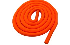 шнур круглый с декор. наконечником оранжевый диаметр 1см длина 130см купить по цене 111.21 руб для домашнего шитья - в интернет-магазине Веллтекс | 