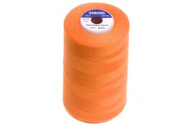 нитки швейные 100% pe 40/2 цв s-849 оранжевый (боб 5000ярдов) veritas купить по 119 - в интернет - магазине Веллтекс | .