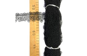 кружево гипюр цв черный арт 1185 50 мм vlt – товары для шитья дома купить в Веллтекс | 