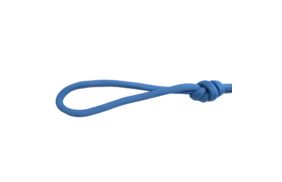 шнур круглый с декор. наконечником голубой 1см (длина 130см) купить по 111.21 - в интернет - магазине Веллтекс | .