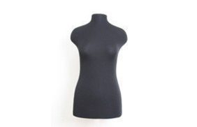 манекен женский р46 (92-73-100) твёрдый цв чёрный ост купить по цене 4650 руб - в интернет-магазине Веллтекс | 