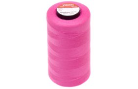 нитки швейные 100% pe 50/2 цв s-304 розовый фуксия (боб 5000ярдов) veritas купить по 107 - в интернет - магазине Веллтекс | .