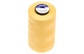 нитки швейные 100% pe 40/2 цв s-001 желтый (боб 5000ярдов) veritas купить по 119 - в интернет - магазине Веллтекс | .