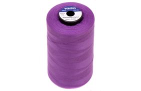 нитки швейные 100% pe 40/2 цв s-019 фиолетовый (боб 5000ярдов) veritas купить по 119 - в интернет - магазине Веллтекс | .