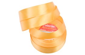 лента атласная veritas шир 25мм цв s-001 желтый (уп 30м) купить по 88.3 - в интернет - магазине Веллтекс | .