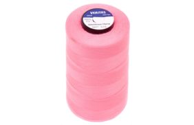 нитки швейные 100% pe 40/2 цв s-335 розовый яркий (боб 5000ярдов) veritas купить по 119 - в интернет - магазине Веллтекс | .