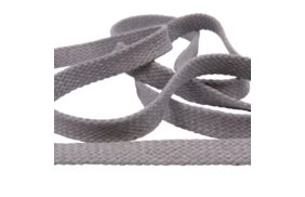 шнур для одежды плоский 15мм, 100хб, серый/108 (катушка 50м) bombacio купить по 13.5 - в интернет - магазине Веллтекс | .