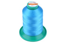 нитки повышенной прочности 40 (210d/4) цв 2575 голубой яркий (боб 1000м) tytan купить по 280 - в интернет - магазине Веллтекс | .