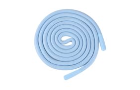 шнур круглый с сердечником 8мм, 100пэ, цв голубой/8146, наконечник силикон, 150см (уп 10шт) купить по 1200 - в интернет - магазине Веллтекс | .
