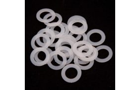 кольца пластик для блочек(подлюверсник) №5 цв матовый (уп до 1000шт) купить по цене 525 руб - в интернет-магазине Веллтекс | 
