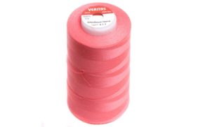 нитки швейные 100% pe 50/2 цв s-517 розовый темный (боб 5000ярдов) veritas купить по 107 - в интернет - магазине Веллтекс | .