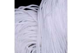 шнур для одежды круглый цв белый 5мм (уп 100м) 5-01 купить по 1.95 - в интернет - магазине Веллтекс | .