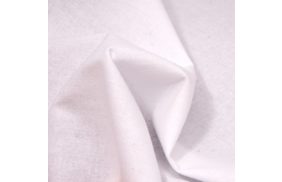 бязь клеевая сплошная рубашечная 150г/м2 цв белый 112см (рул 50м) danelli s3e150 купить по 250 - в интернет - магазине Веллтекс | .