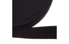 резинка тканая soft цв черный 030мм (уп 25м) ekoflex купить по 34.5 - в интернет - магазине Веллтекс | .