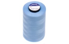 нитки швейные 100% pe 40/2 цв s-066 голубой темный (боб 5000ярдов) veritas купить по 119 - в интернет - магазине Веллтекс | .
