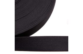 резинка вязаная лайт цв черный 20мм (уп 25м) ekoflex купить по 14 - в интернет - магазине Веллтекс | .