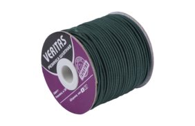 резинка шляпная цв зелёный тёмный 2мм (уп 50м) veritas s-890 купить по 3.6 - в интернет - магазине Веллтекс | .