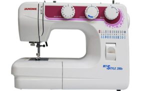 бытовая швейная машина janome my style 280s купить по доступной цене - в интернет-магазине Веллтекс | 