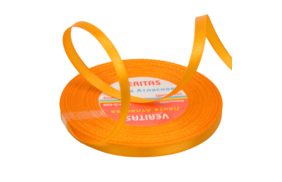 лента атласная veritas шир 6мм цв s-056 оранжевый светлый (уп 30м) купить по 30.45 - в интернет - магазине Веллтекс | .