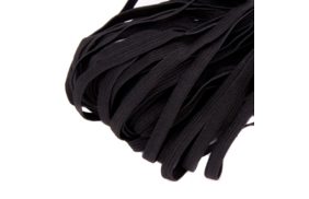 резинка вязаная стандарт цв черный 8мм (уп 50,100м) ekoflex купить по 7.2 - в интернет - магазине Веллтекс | .