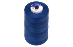 нитки швейные 100% pe 40/2 цв s-040 синий темный (боб 5000ярдов) veritas купить по 119 - в интернет - магазине Веллтекс | .