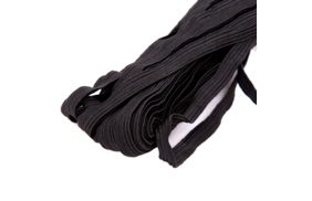 резинка плетеная продежная цв черный 010мм (уп 10м) купить по 8.6 - в интернет - магазине Веллтекс | .