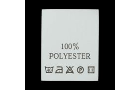 с102пб 100%polyester - составник - белый (уп 200 шт.) купить по цене 143 руб - в интернет-магазине Веллтекс | 