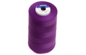 нитки швейные 100% pe 40/2 цв s-865 фиолетовый (боб 5000ярдов) veritas купить по 119 - в интернет - магазине Веллтекс | .